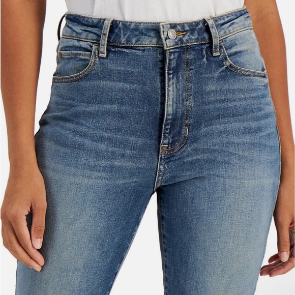 Guess Cropped Slim Straight Jeans Size 26 - Picture 2 of 11